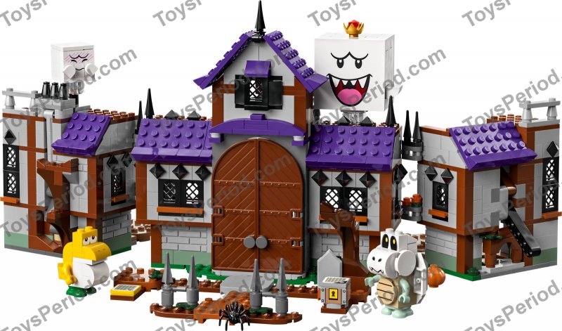 LEGO 71436 King Boo's Haunted Mansion - Expansion Set Parts List