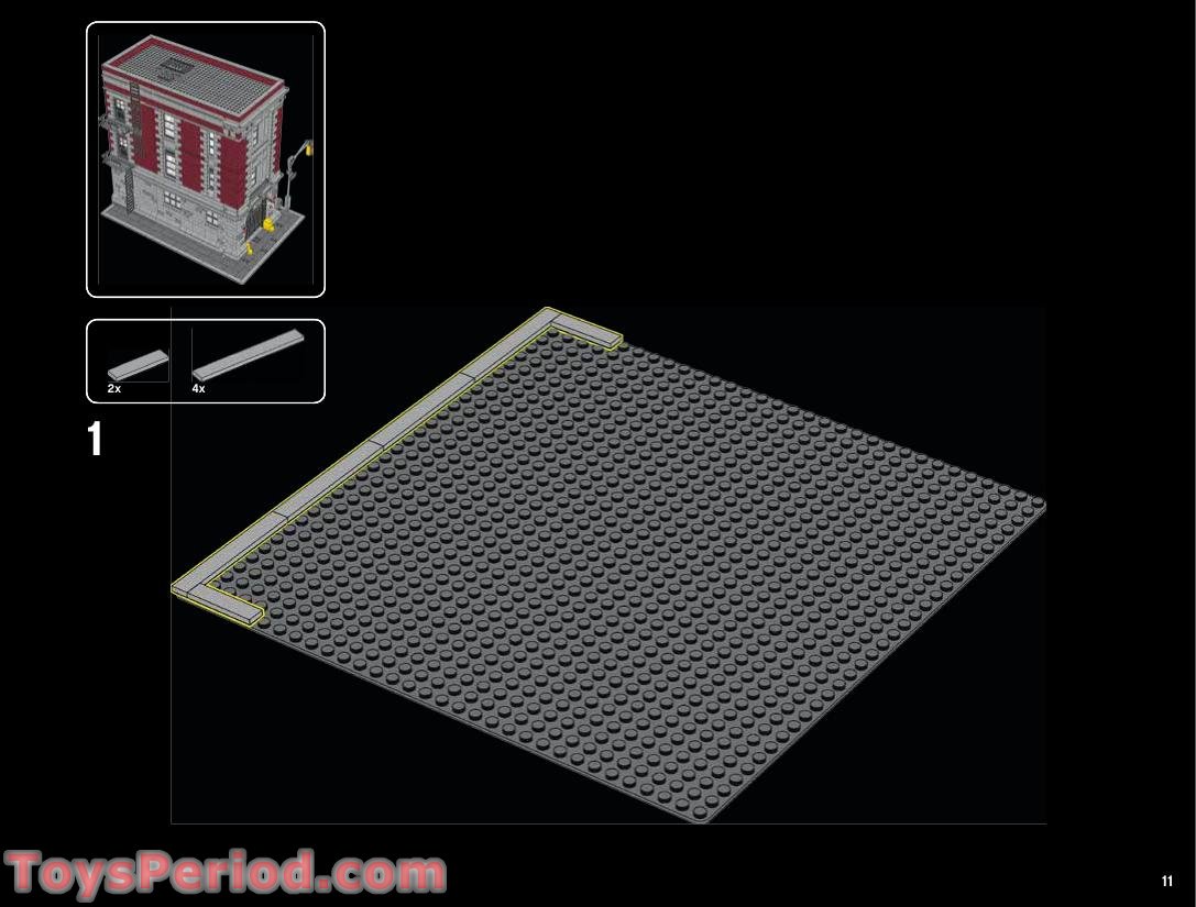 an.na様お取り置き LEGO 75827 Firehouse Headquarters Instructions and Parts List