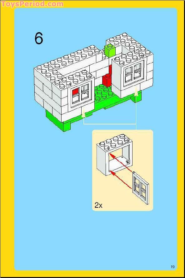 LEGO 5482 Ultimate House Building Set Instructions and Parts List
