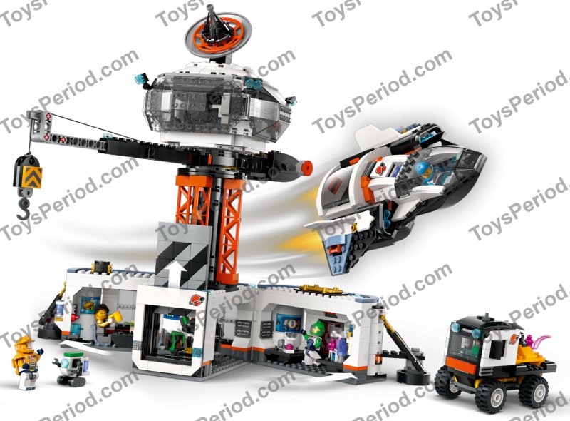 LEGO 60434 Space Base and Rocket Launchpad Set Parts List