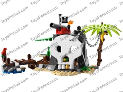 LEGO 70411 Treasure Island Set Parts List