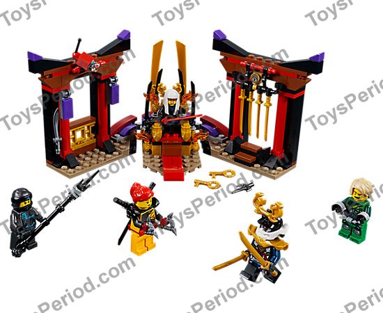 ※ブロリスト LEGO 70651 Throne Room Showdown Set Parts List
