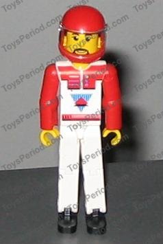Lego White Technic Figure Accessory Competition Helmet Technic Figure Accessory