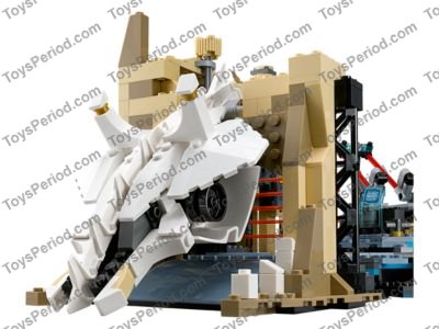 LEGO 70596 Samurai X Cave Chaos Set Parts List