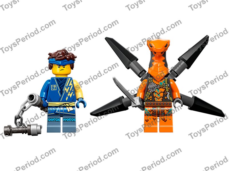 LEGO 71760 Jay's Thunder Dragon EVO Set Parts List