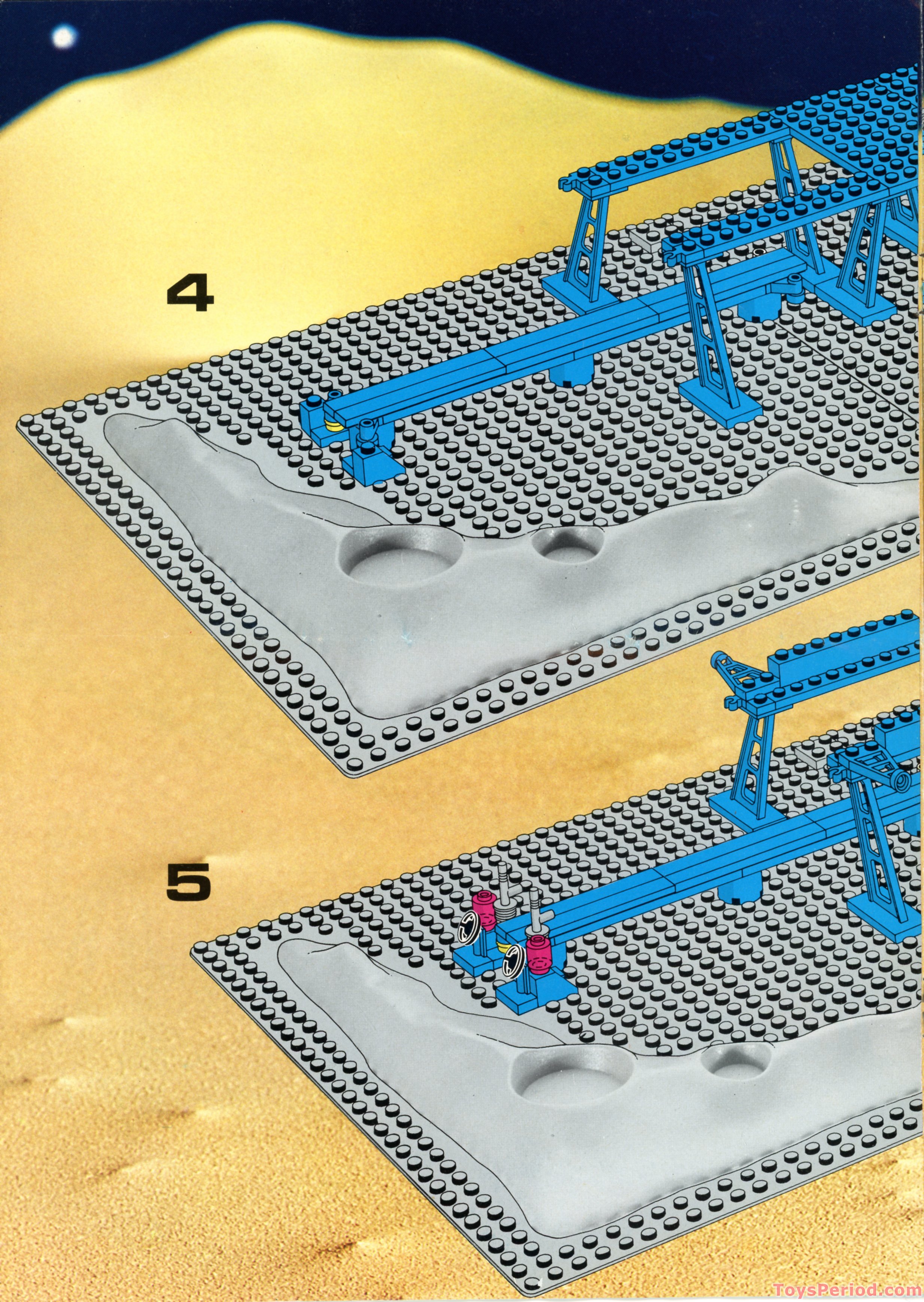 LEGO 6971 Inter-Galactic Command Base Instructions and Parts List