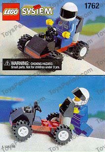 レゴパーツ各種 LEGO 1762 Go-Cart Instructions and Parts List