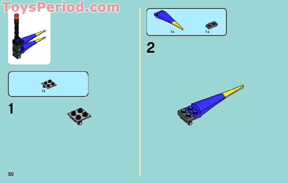 8115 Instruction Nr LEGO® Bauanleitung
