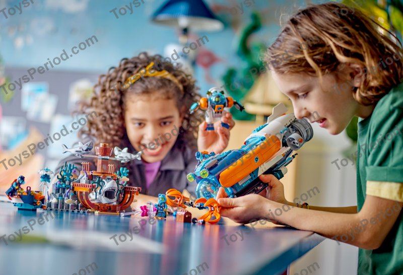 LEGO 60379 Deep-Sea Explorer Submarine Set Parts List