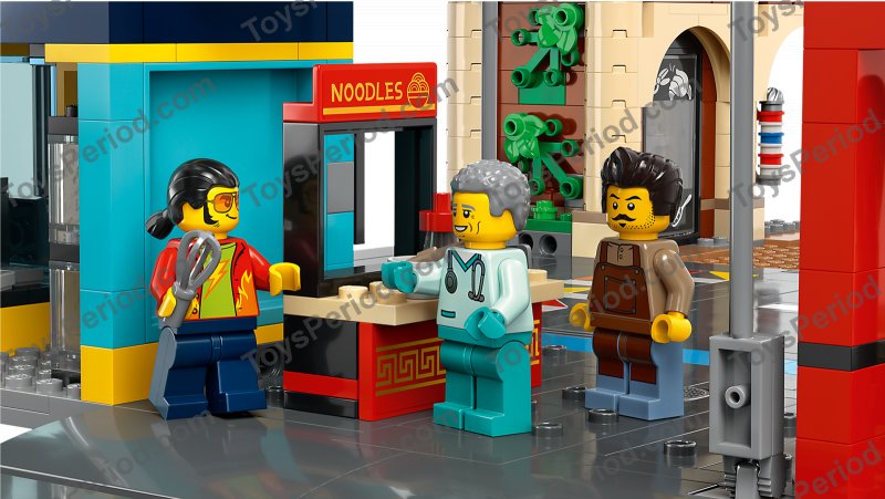 LEGO 60380 Downtown Set Parts List