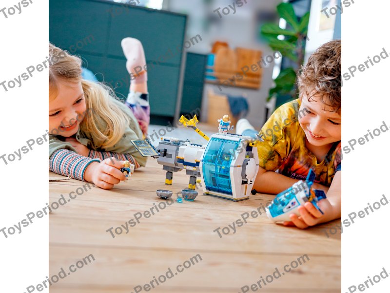 LEGO 60349 Lunar Space Station Set Parts List