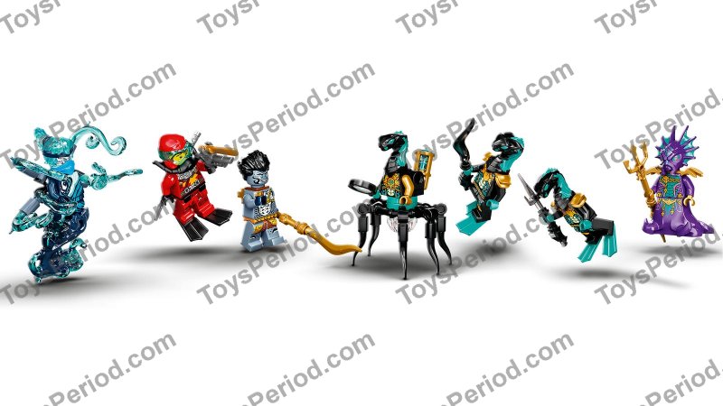 LEGO 71755 Temple of the Endless Sea Set Parts List