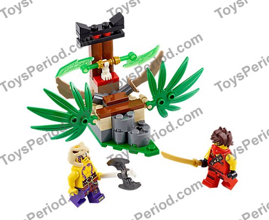 LEGO 70752 Jungle Trap Set Parts List