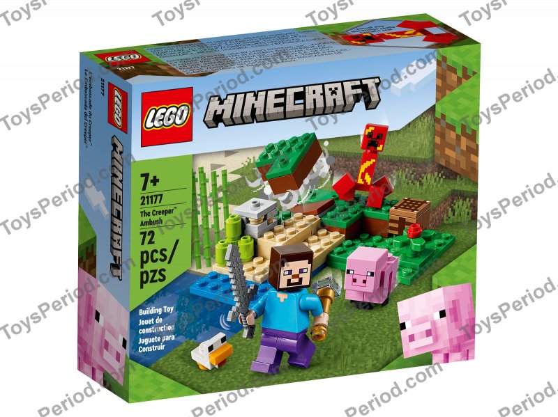 Buru出品 LEGO 21177 The Creeper Ambush Set Parts List