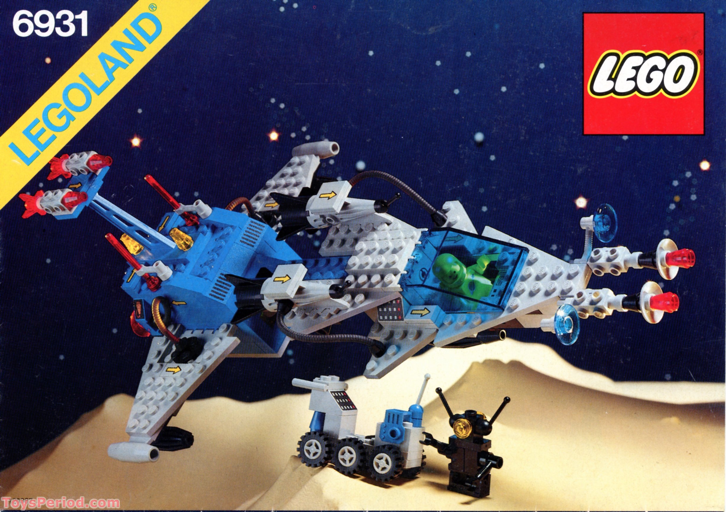 LEGO 6931 FX-Star Patroller Instructions and Parts List