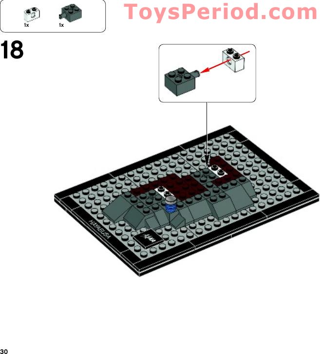 LEGO 21101 Hayabusa Instructions and Parts List
