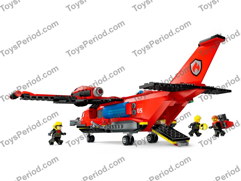 LEGO 60413 Fire Rescue Plane Set Parts List