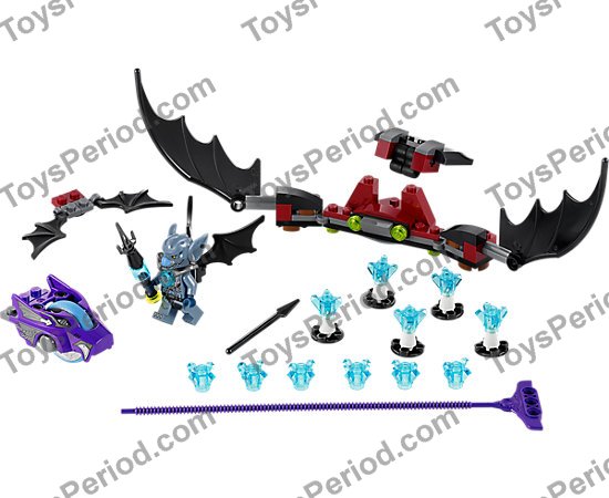 LEGO 70137 Bat Strike Set Parts List