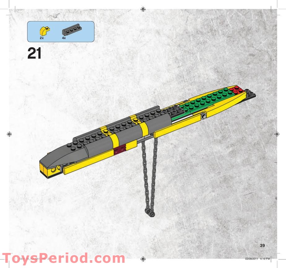 LEGO 5886 T-Rex Hunter Instructions and Parts List