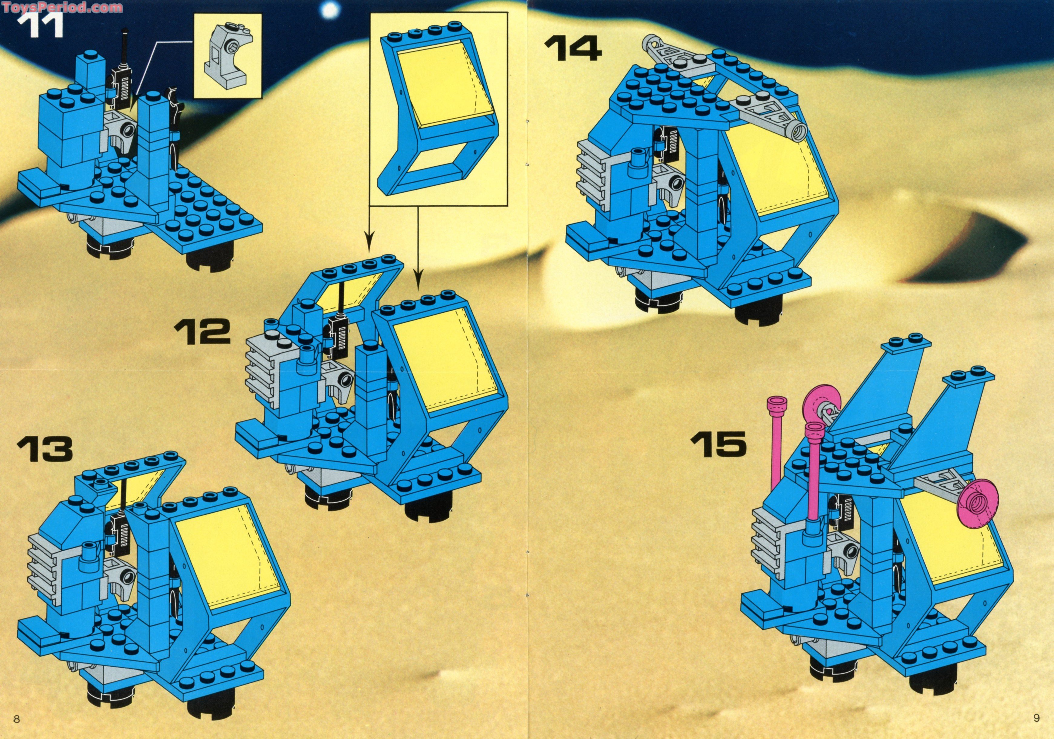 LEGO 6926 Mobile Recovery Vehicle Instructions and Parts List