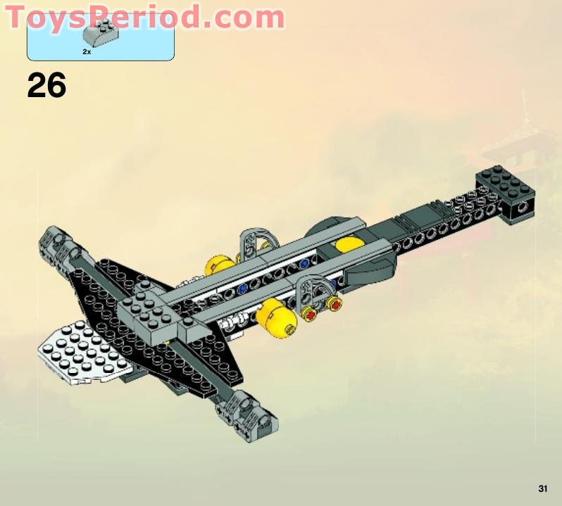 LEGO 9449 Ultra Sonic Raider Instructions and Parts List