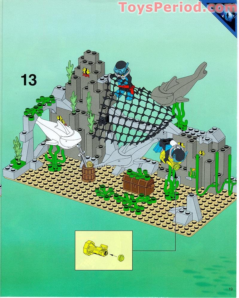 How To Build A Lego Shark Cage How To Build A Lego Shark Cage