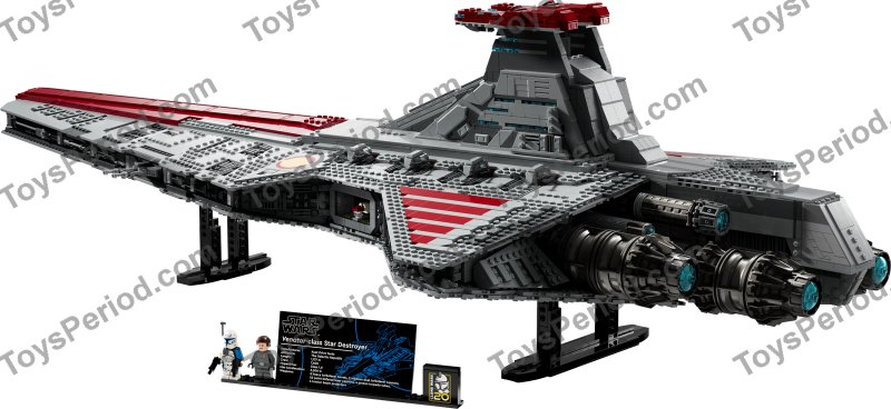 LEGO 75367 Venator-Class Republic Attack Cruiser - UCS Set Parts List