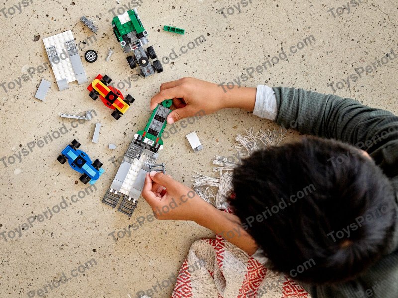 LEGO 31113 Race Car Transporter Set Parts List