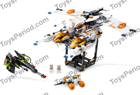 LEGO 7644 MX-81 Hypersonic Operations Aircraft Instructions and
