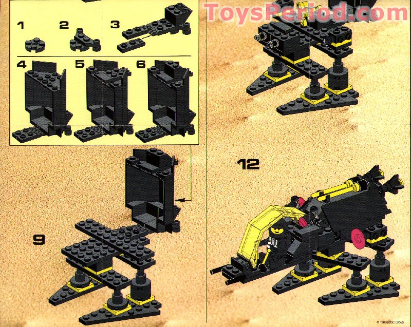LEGO 6876 Alienator Set Parts Inventory and Instructions ...