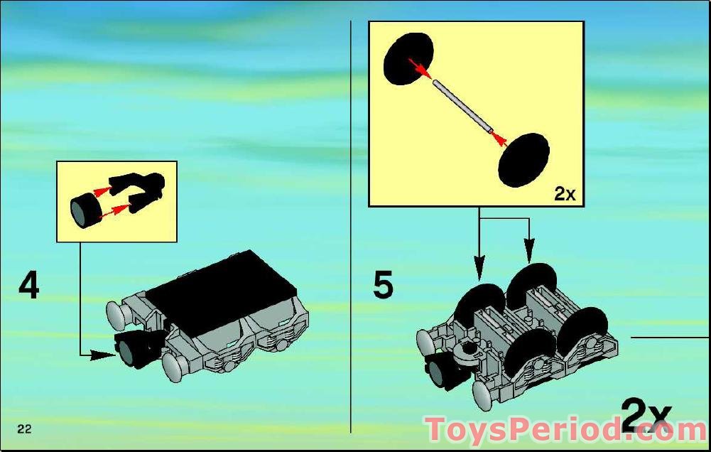 LEGO 7897 Passenger Train Instructions and Parts List