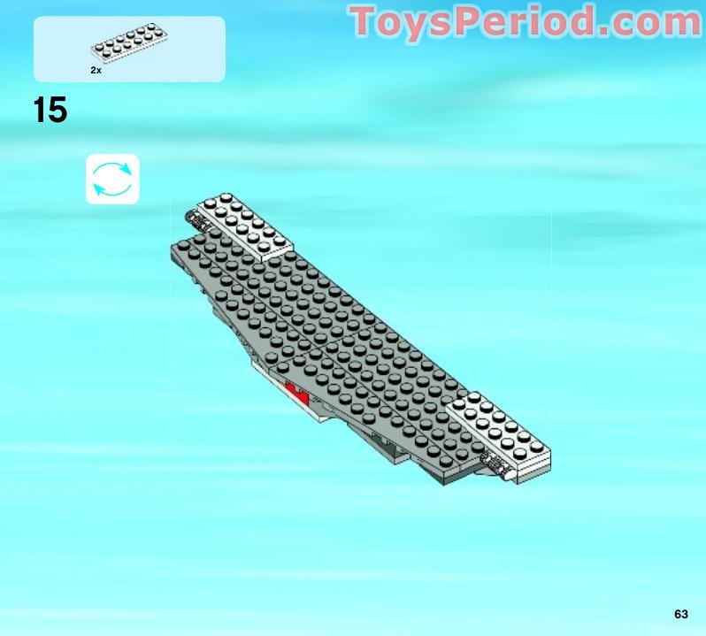 LEGO 60021 Cargo Heliplane Instructions and Parts List