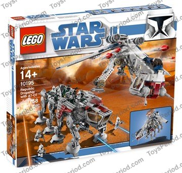 lego republic dropship parts list