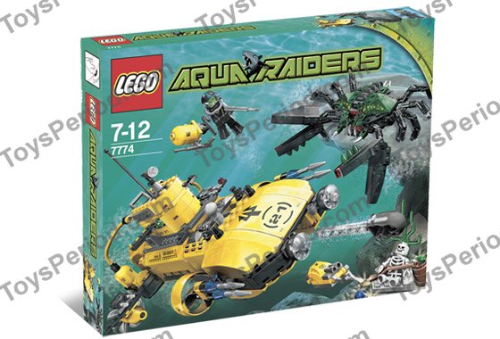 LEGO 7774 Crab Crusher Instructions and Parts List