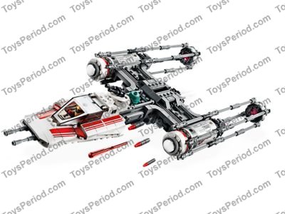 LEGO 75249 Resistance Y-Wing Starfighter Set Parts List