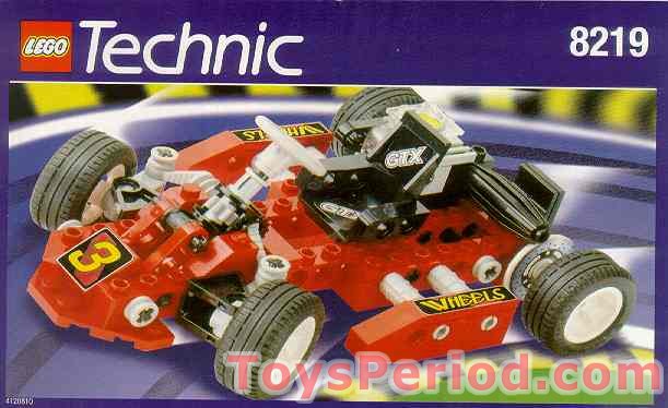 LEGO 8219 Go-Cart Instructions and Parts List