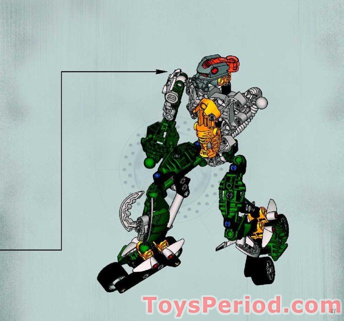 LEGO 8625 Umbra Instructions and Parts List