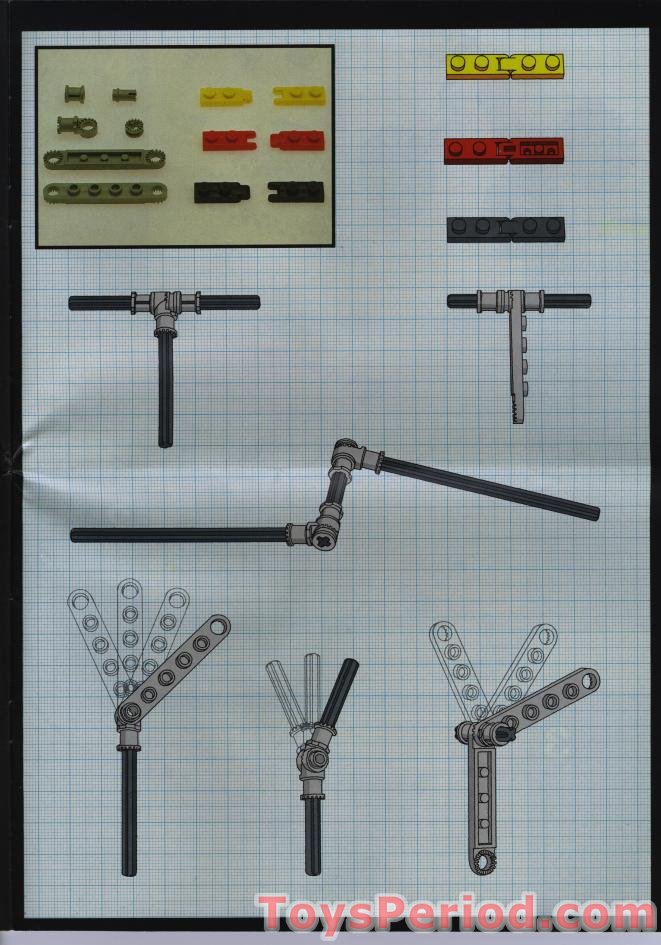 LEGO 8846 Tow Truck Instructions and Parts List