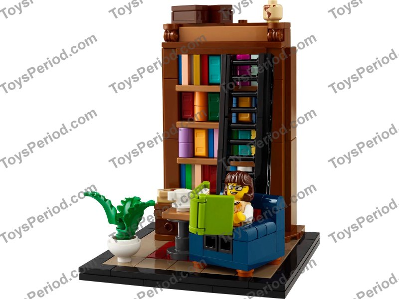LEGO 40698 Books Are My Passion Set Parts List