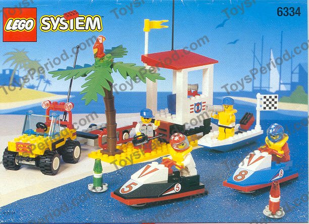 よぅページ LEGO 6334 Wave Jump Racers Instructions and Parts List