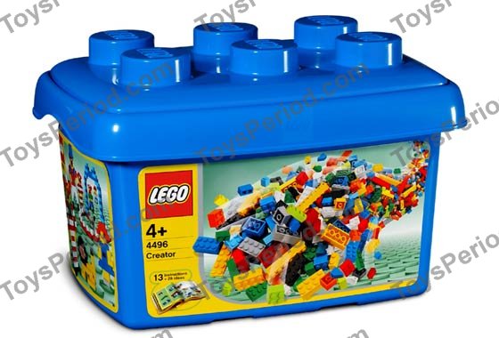 LEGO 4496-1 Fun with Building Tub Instructions and Parts List