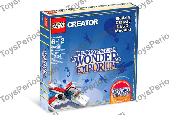 Lego 66208 Mr Magoriums Big Book Mr Magorium S Wonder Emporium Set Parts Inventory And Instructions Lego Reference Guide