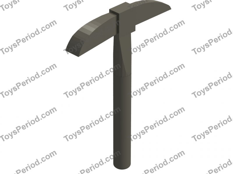 Lego 100 New Dark Bluish Gray Minifigure Utensil Pickaxe Accessories Pieces