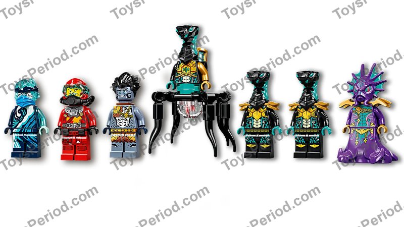 LEGO 71755 Temple of the Endless Sea Set Parts List