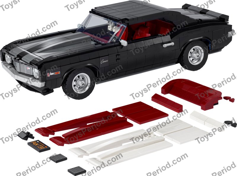TECA IN PLEXIGLAS® per LEGO® Chevrolet Camaro Z28 (10304) EUR 119,34