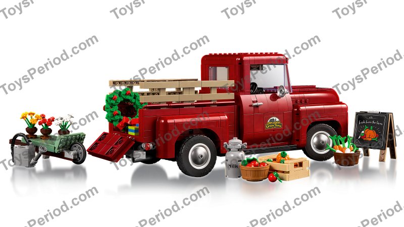 LEGO 10290 Pickup Truck Set Parts List