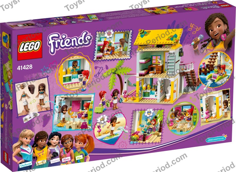LEGO 41428 Beach House Set Parts List