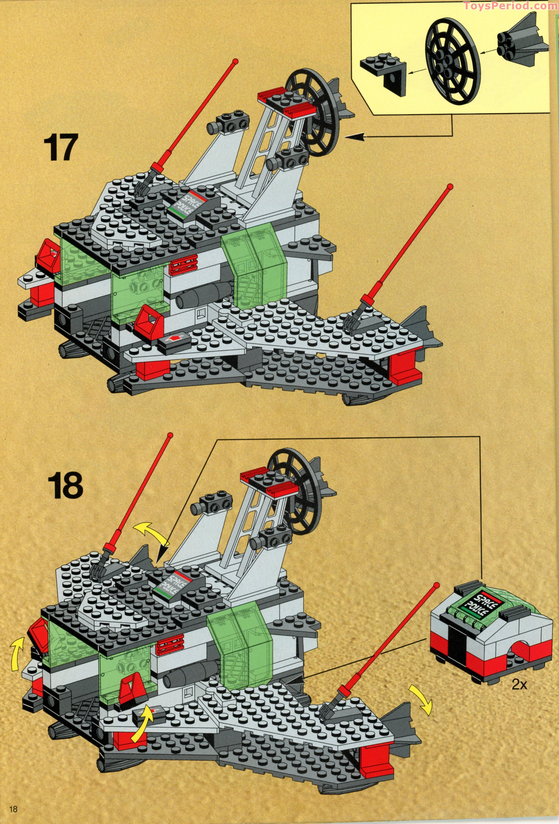 LEGO 6984 Galactic Mediator Instructions and Parts List LEGO 6984 Galactic Mediator Instructions and Parts List