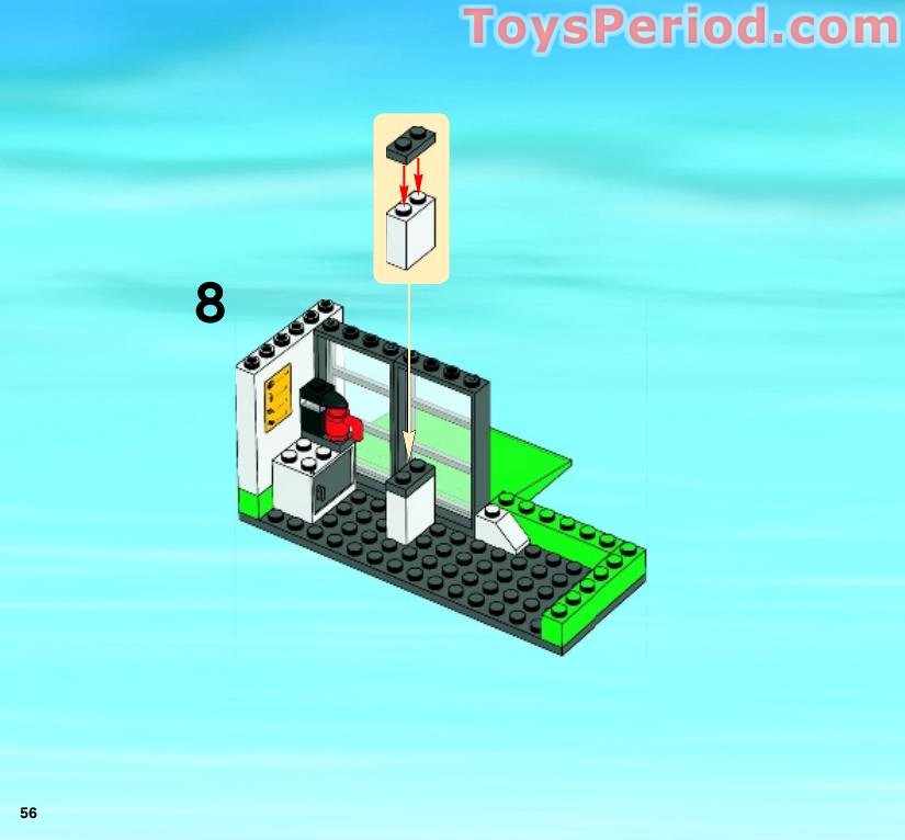 LEGO 4644 Marina Instructions and Parts List