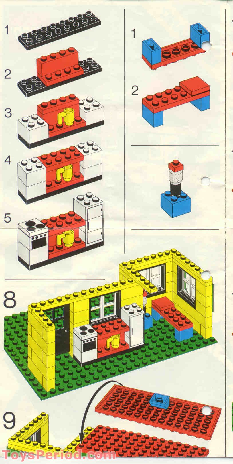lego 6365 summer cottage set parts inventory and